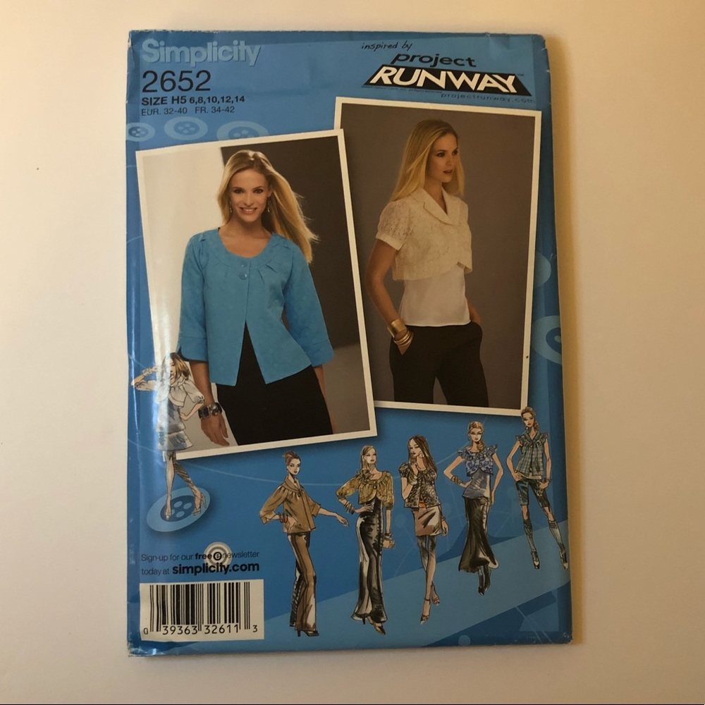 3 for $20 Simplicity Sewing Pattern  2652